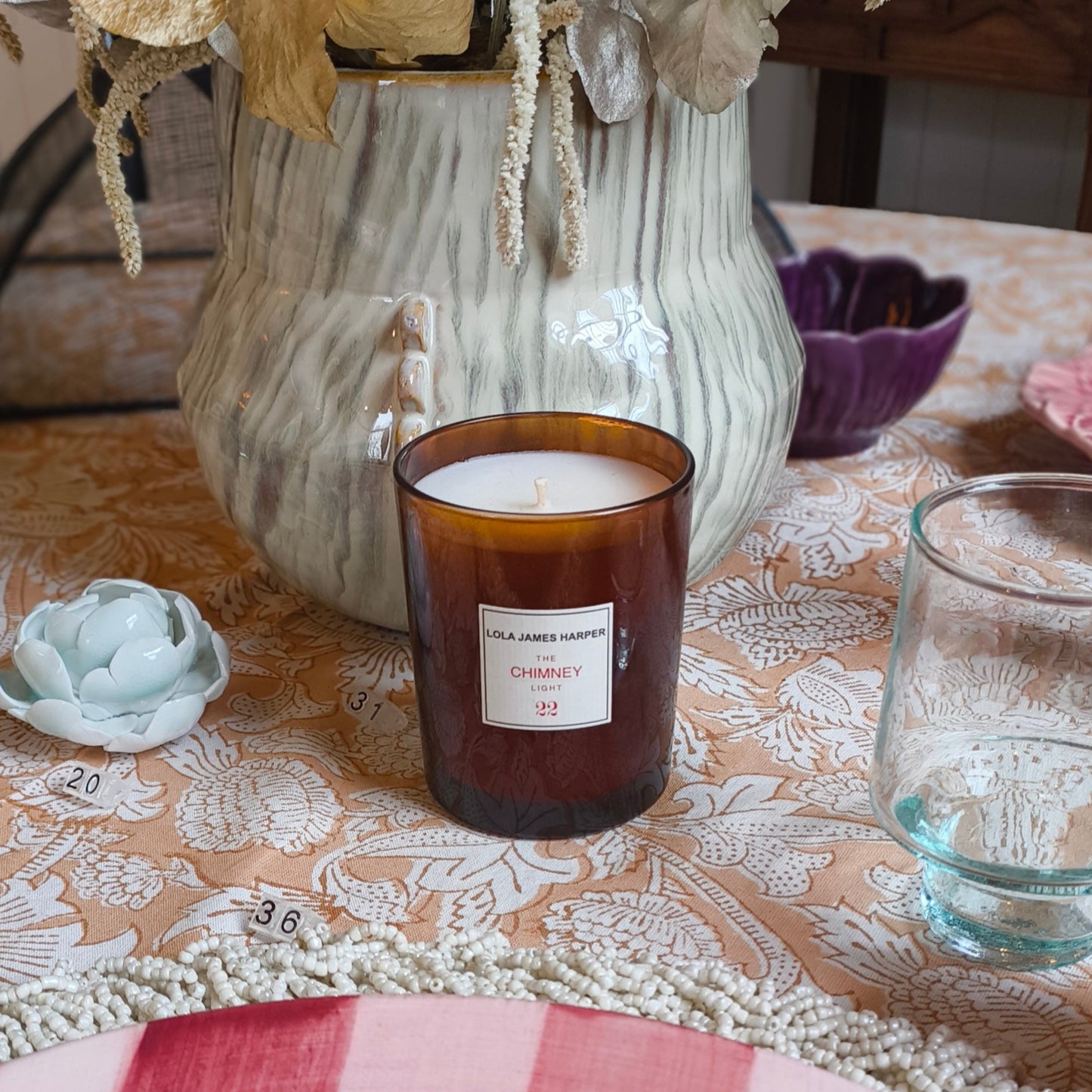 22 The Chimney Light Scented Candle - Lola James Harper