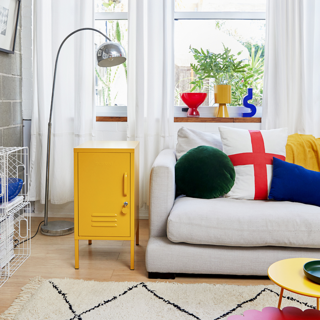 Mustard Made Shorty Locker - Left Opening - Mustard