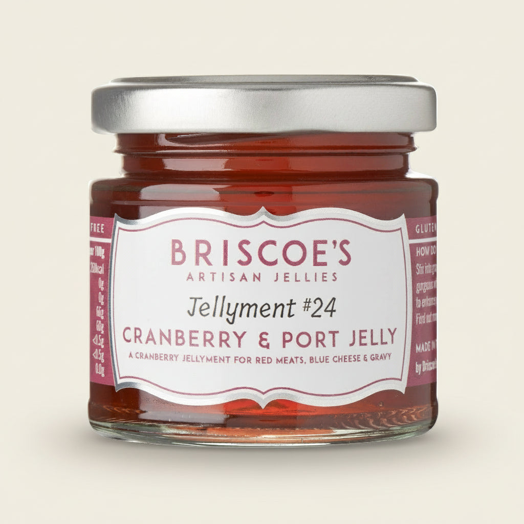 Cranberry and port jelly to elevate a christmas table