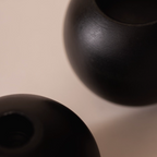 Ball_of_stone_candle_holder_Black