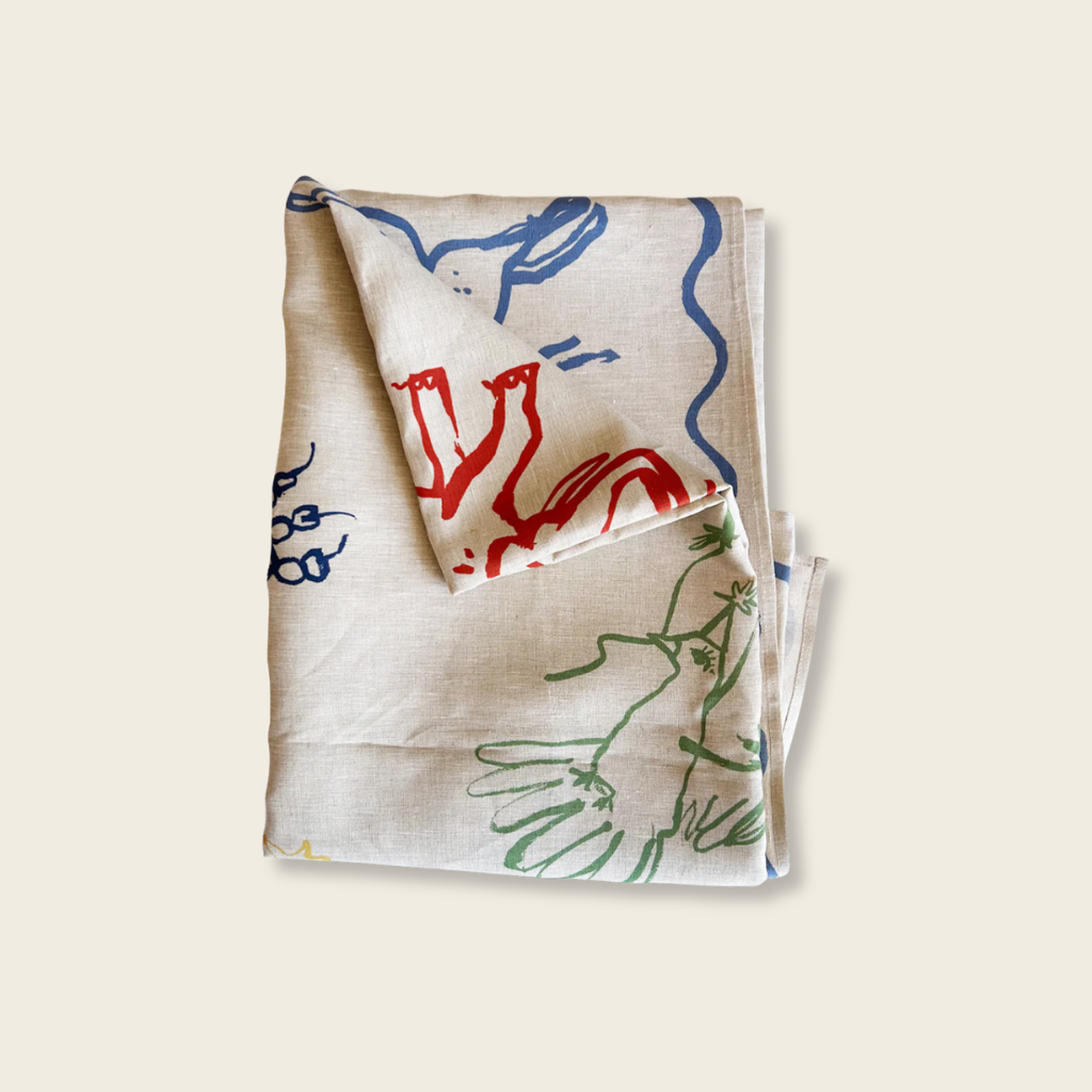 Birthday Linen Tablecloth - Olivia Sewell