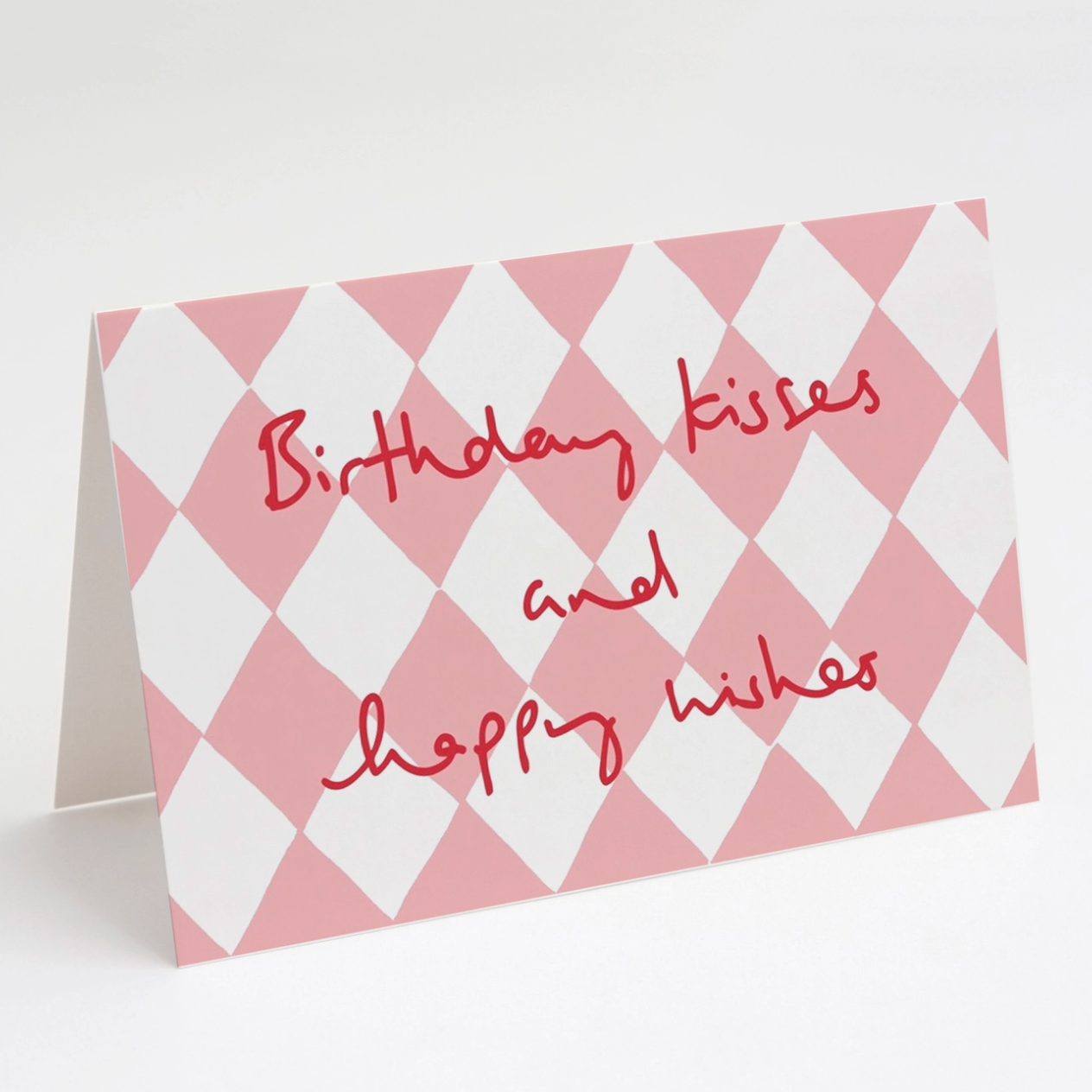 Birthday kisses and happy wishes