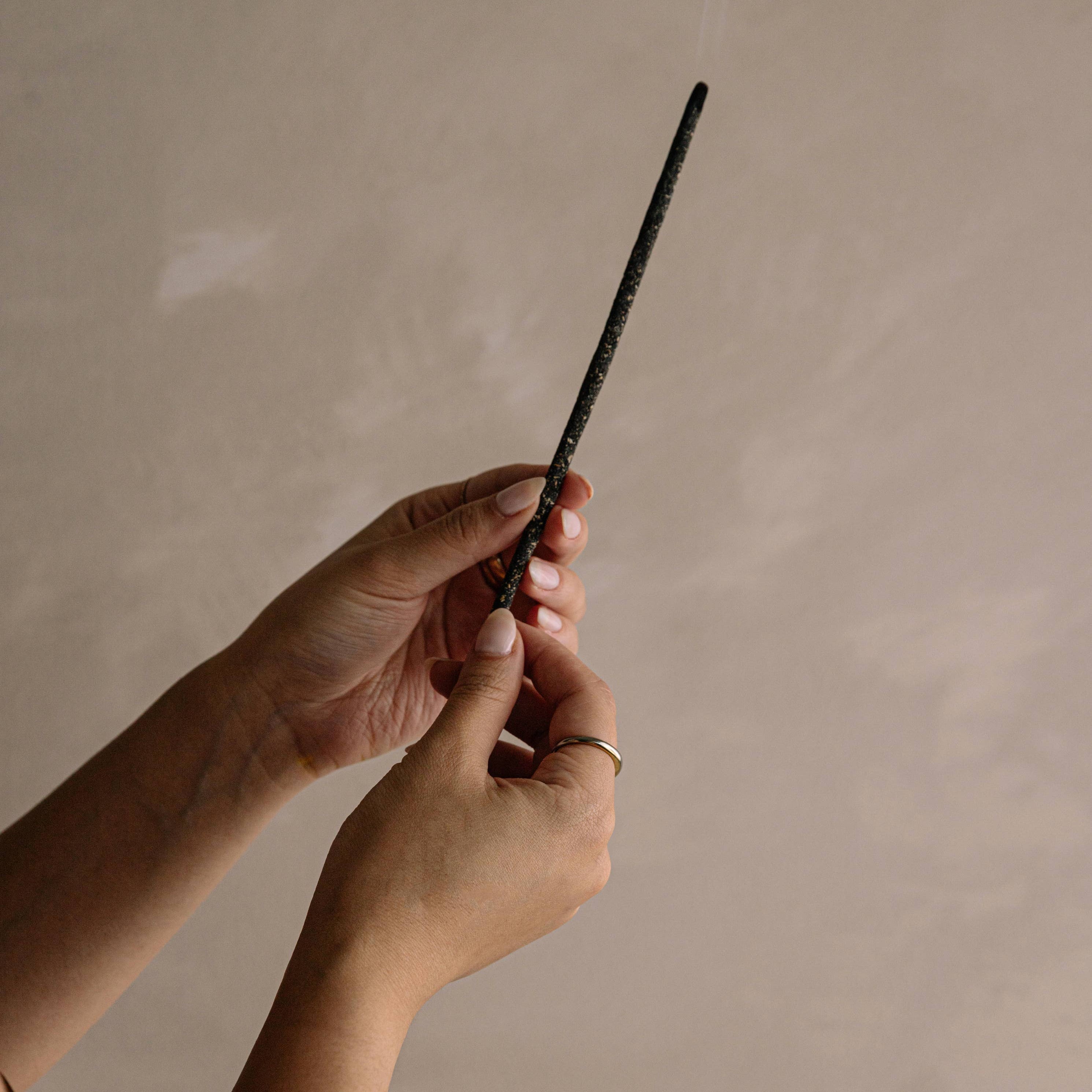 Black Copal Hand-Rolled Incense Sticks x 7