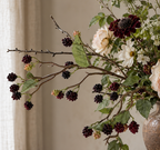 Artificial Wild Blackberry Branch Stem