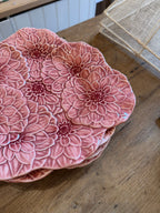 Pink Floral Maria Flor Dinner Plate - Bordallo Pinheiro