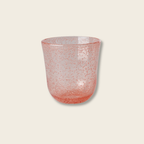 Acrylic Tumbler - Peach - Bubble Design