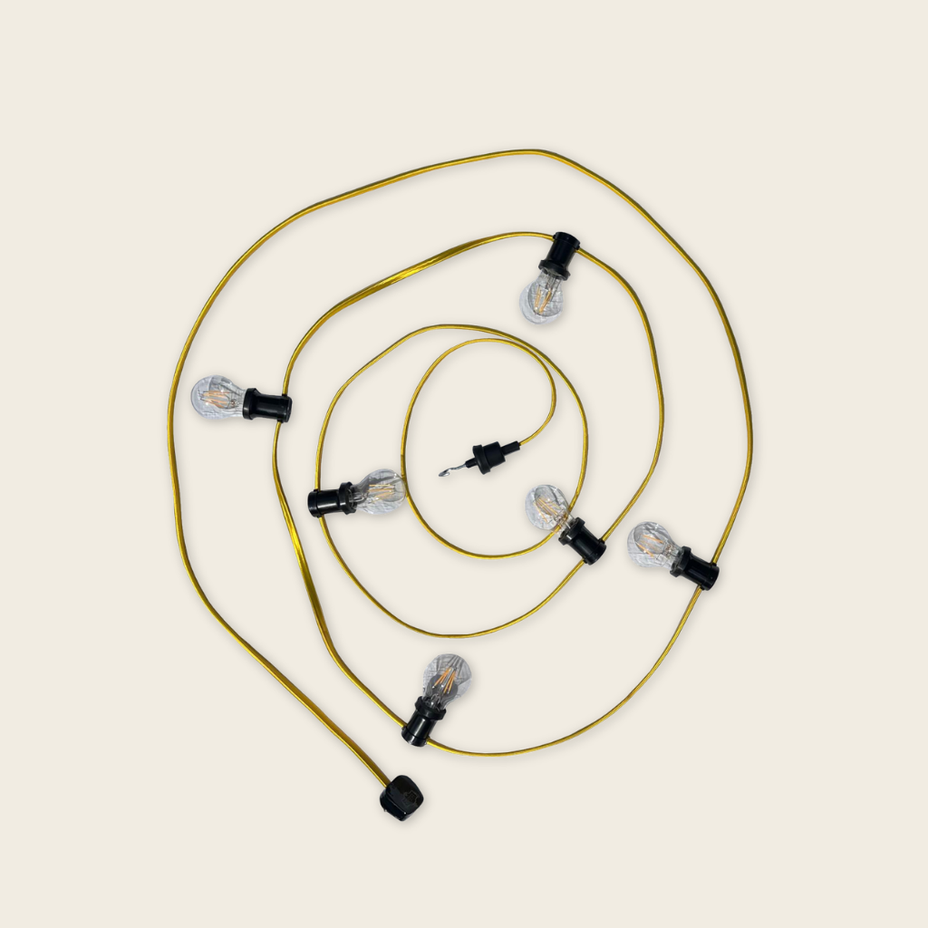 Festoon Light - 6 Metre - Buttercup - Lola's Leads