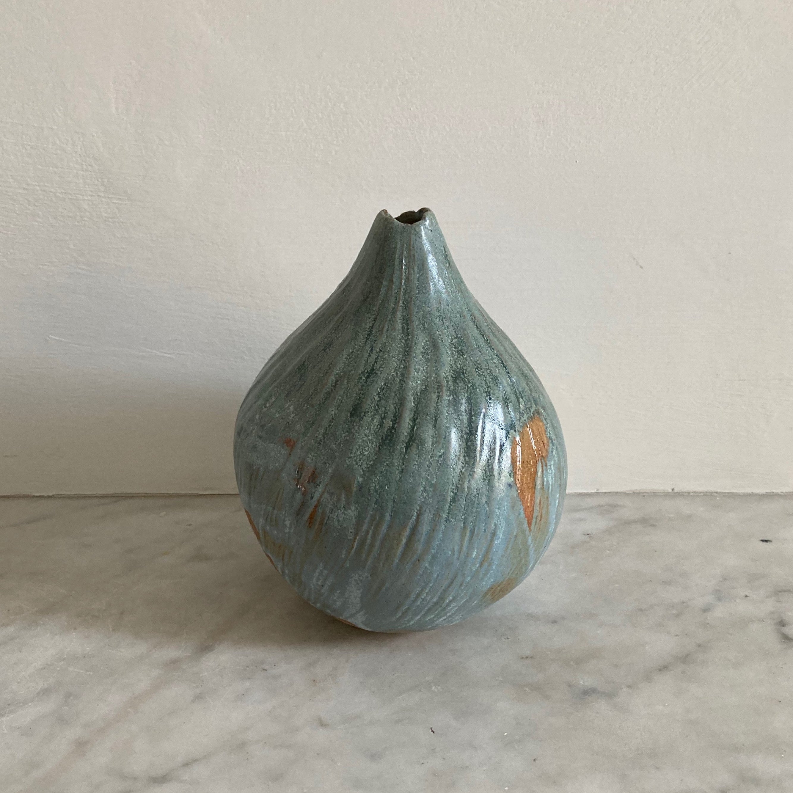 Ceramic Green Vase - Jenny Bailey