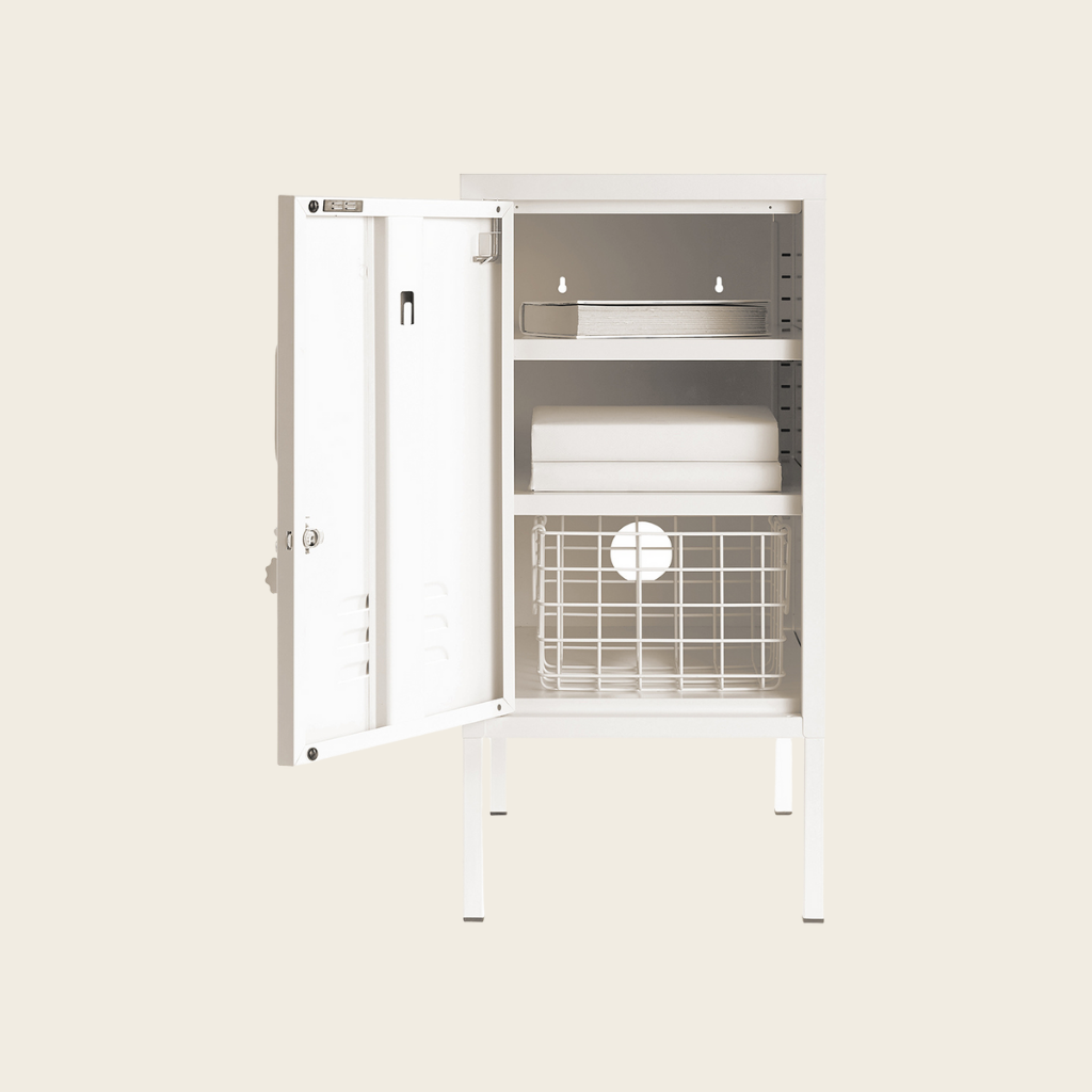 Mustard Made - Shorty Locker - Left Opening - Chalk