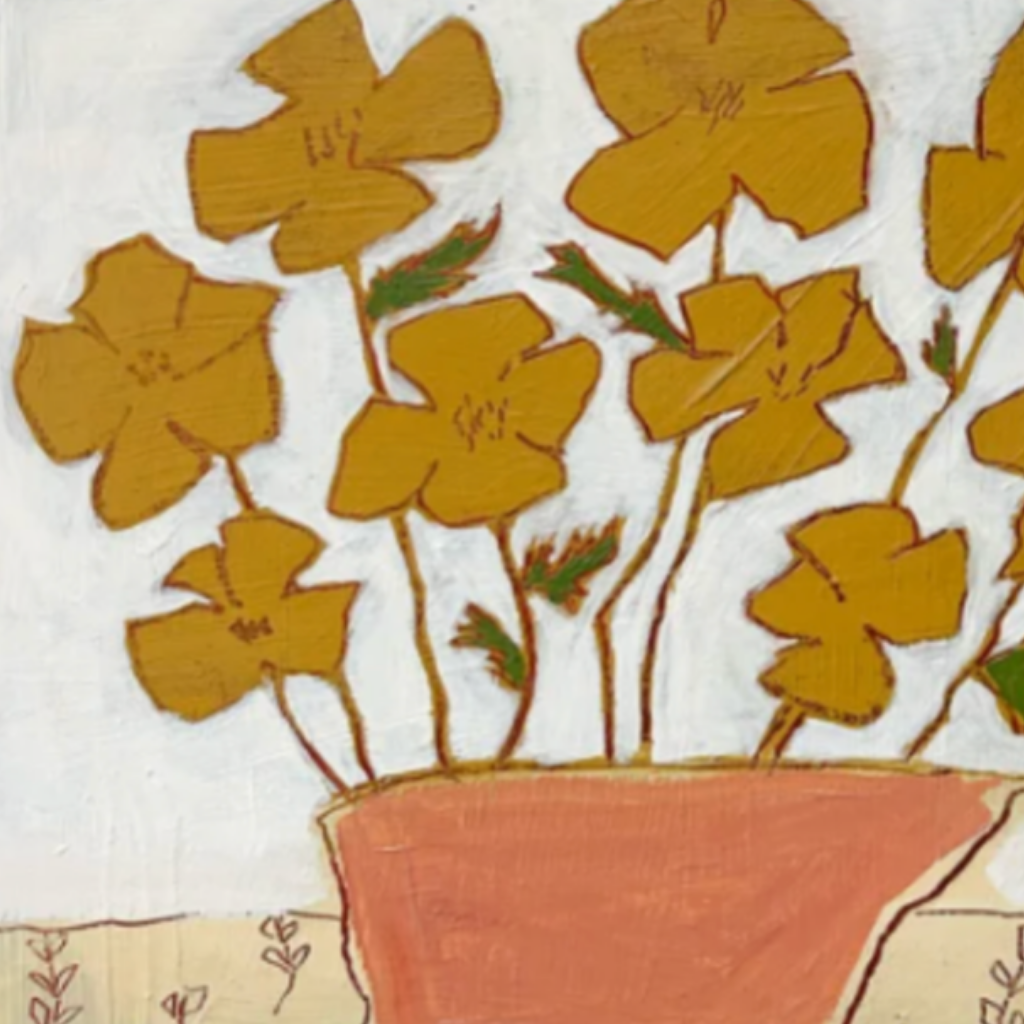 Nine Yellow Poppies - Sara Wibberley