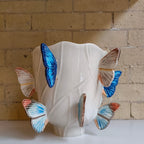Cloudy Butterflies Decorative Vase - Bordallo