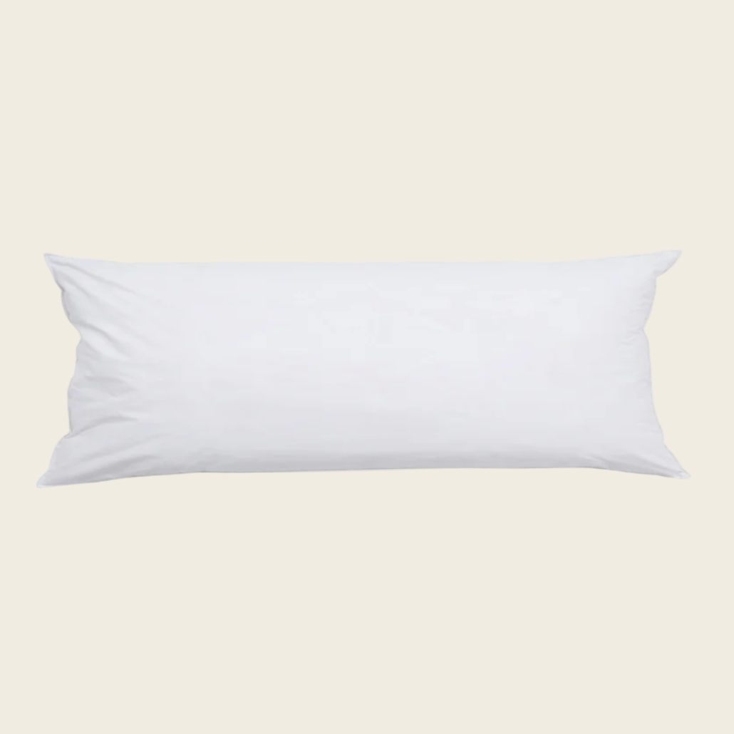 Curled feather inner cushion 85x35cm