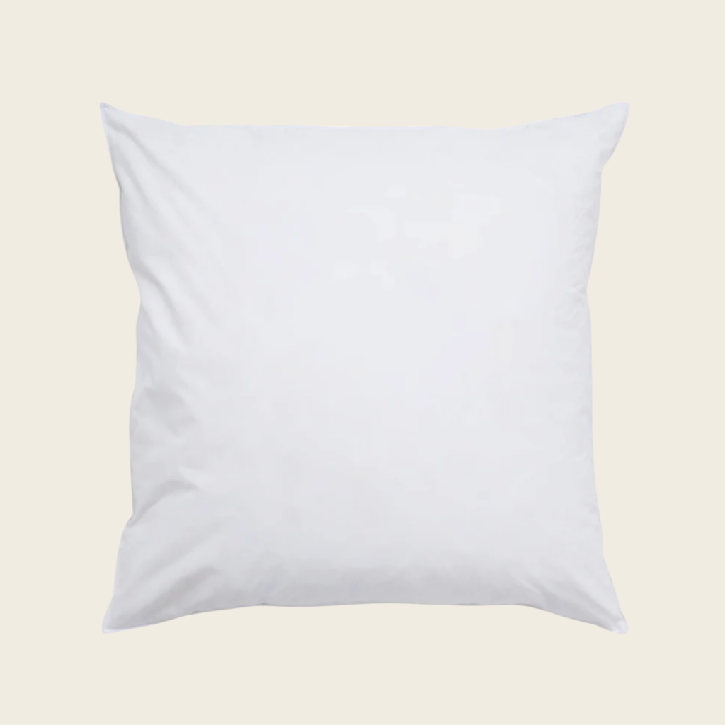 square cushion in white