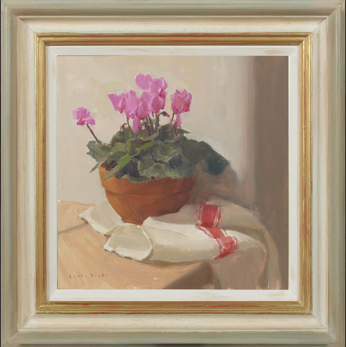 Cyclamen on the window - Lotta Teale