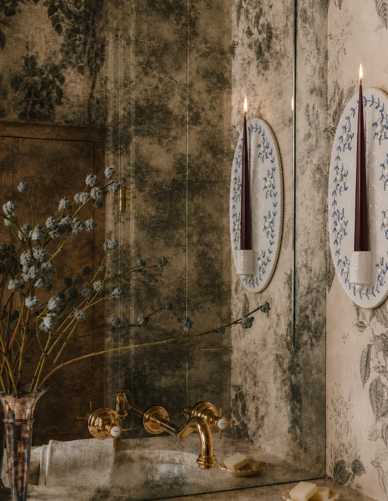 Ceramic Wall Candle Sconce - Emily Mitchell Studio