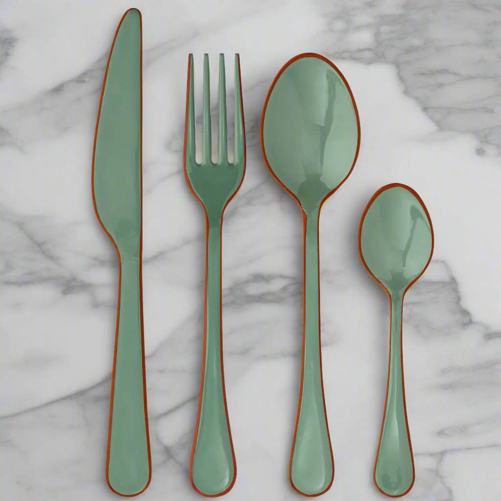 Enamel Cutlery Set