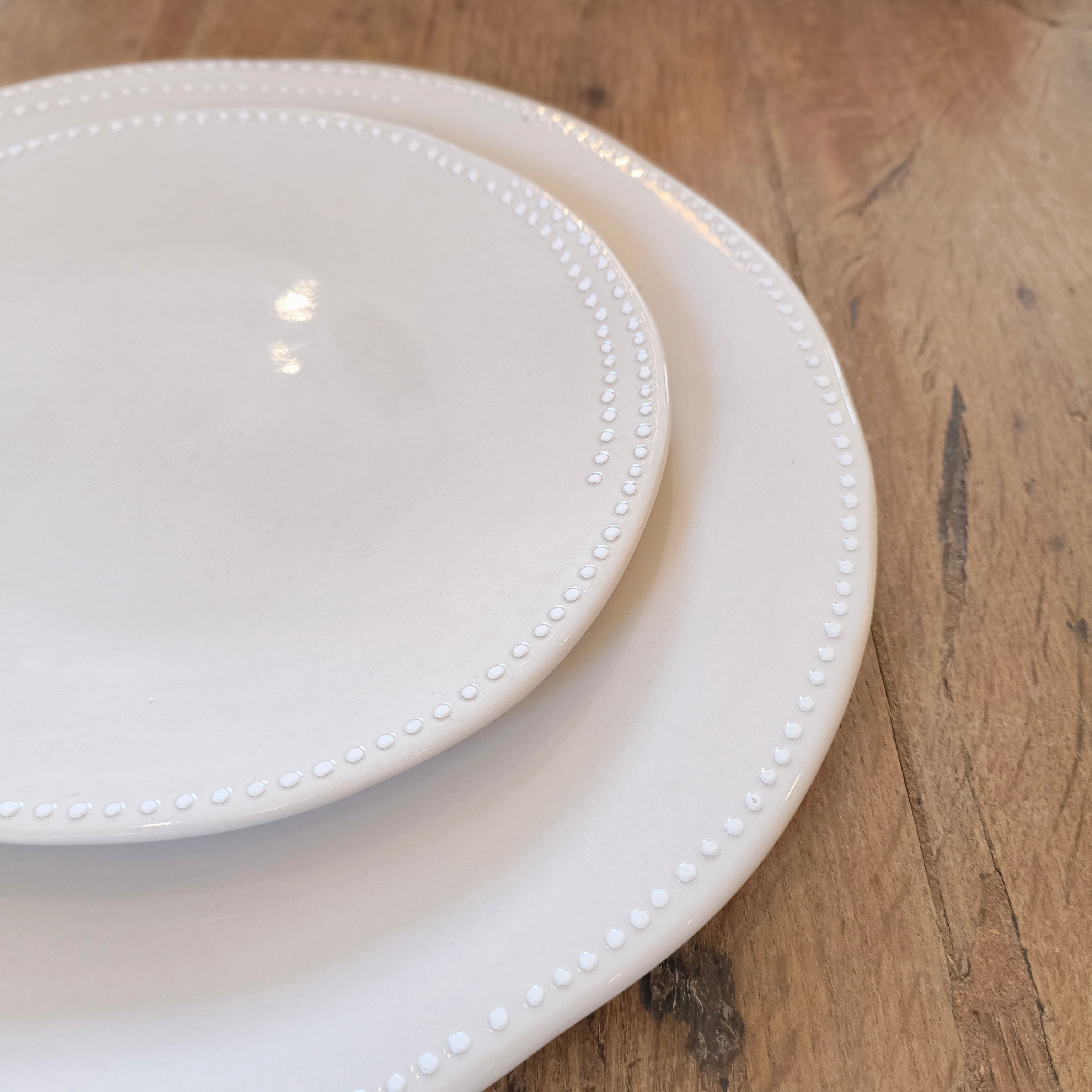 Fiorirà un Giardino Dots Side Plate - Cream