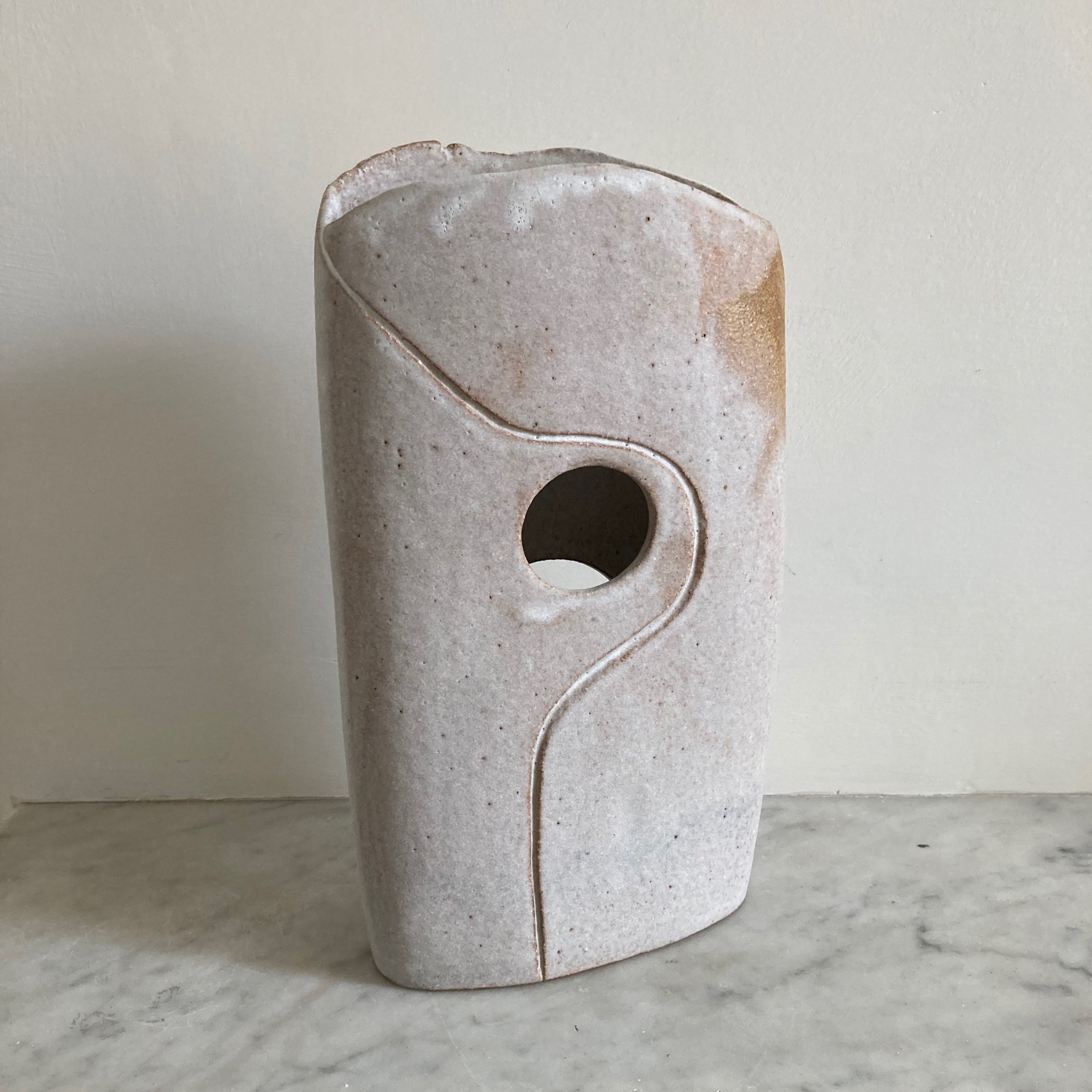 Jenny Bailey Sculpted Ceramic Vase