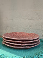 Dahlia Maria Flor Dessert Plate - Bordallo Pinheiro