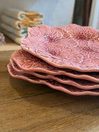 Pink Floral Maria Flor Dinner Plate - Bordallo Pinheiro