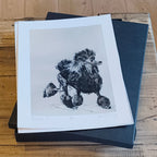 Poodle Print Black and White - Kim Tong