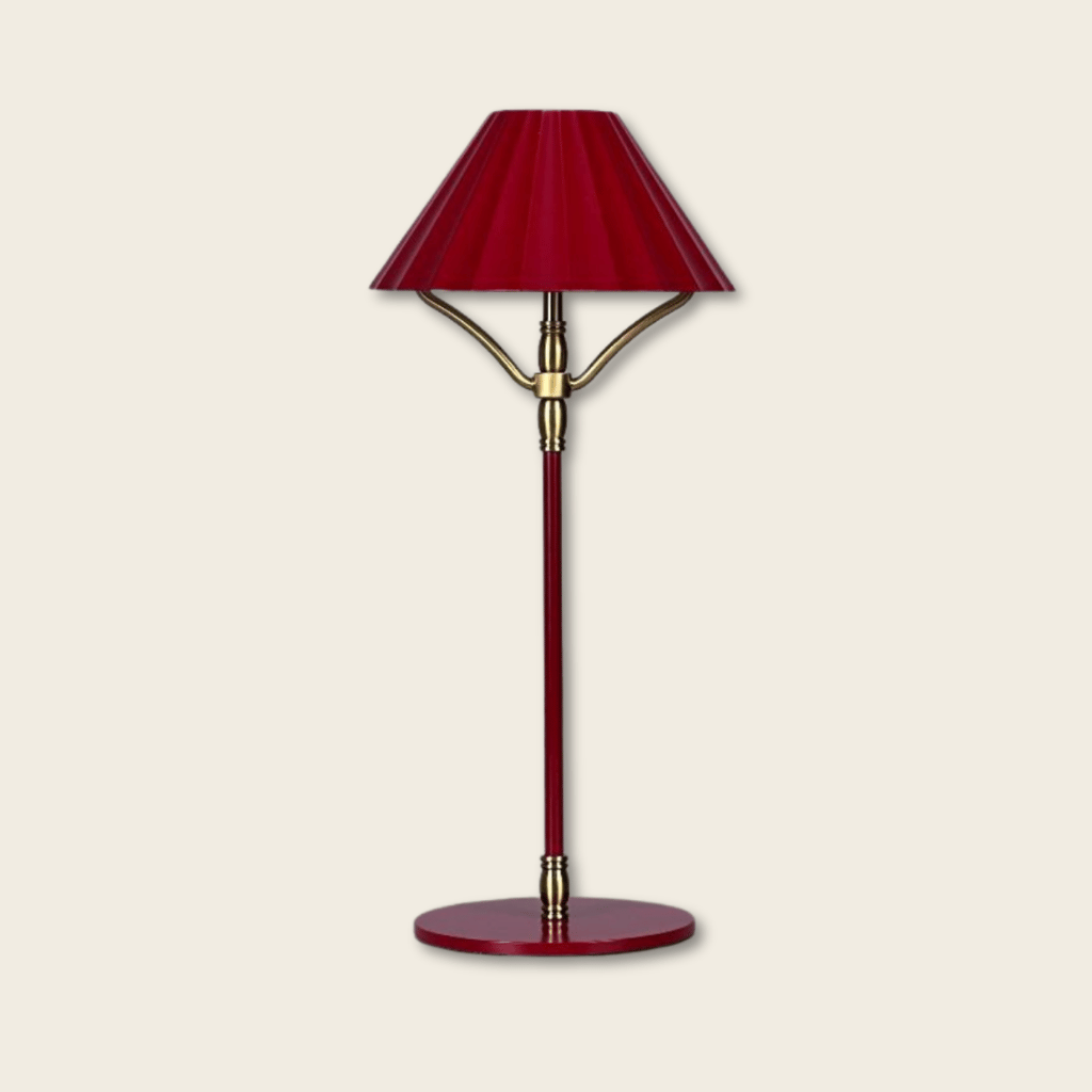 Portland Ruby Table Light - Rechargeable