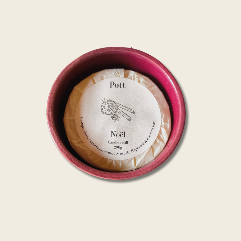 Noël Scented Candle & Holder by Pott