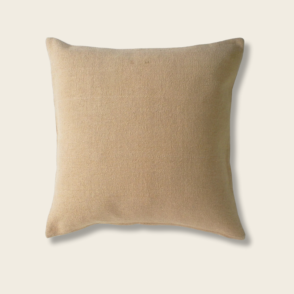 Desert Stonewashed Cotton Cushion Cover - 60x60cm