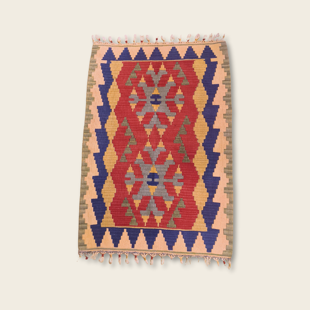 Small Vintage Kilim Rug