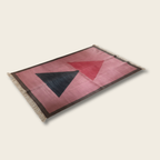 Handmade Cotton Flatweave Rug