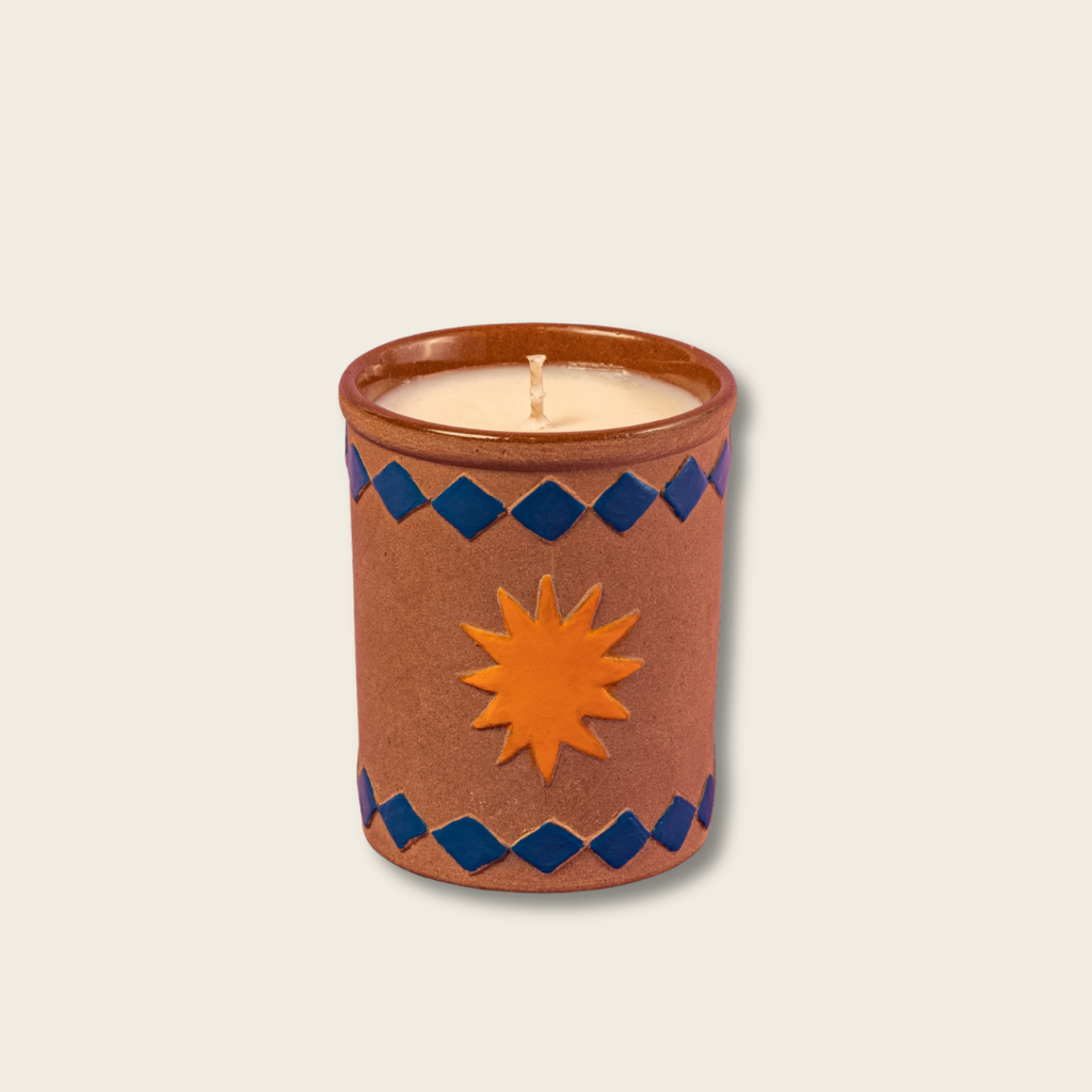 Good Candle -  Blue / Star - Fennel Rosemary - MÆGEN
