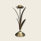 Delicate Floral Candle Holder, Daffodil