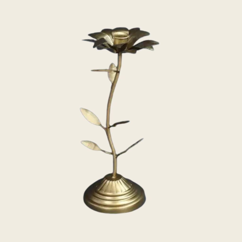 Delicate Flower Candle Holder - Dahlia