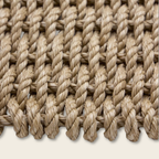 Close up of a rope door mat