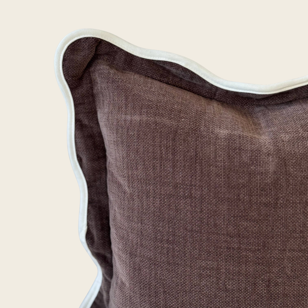 Scalloped Edge Cushion detail