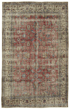 Anatolian Vintage Rug Dark