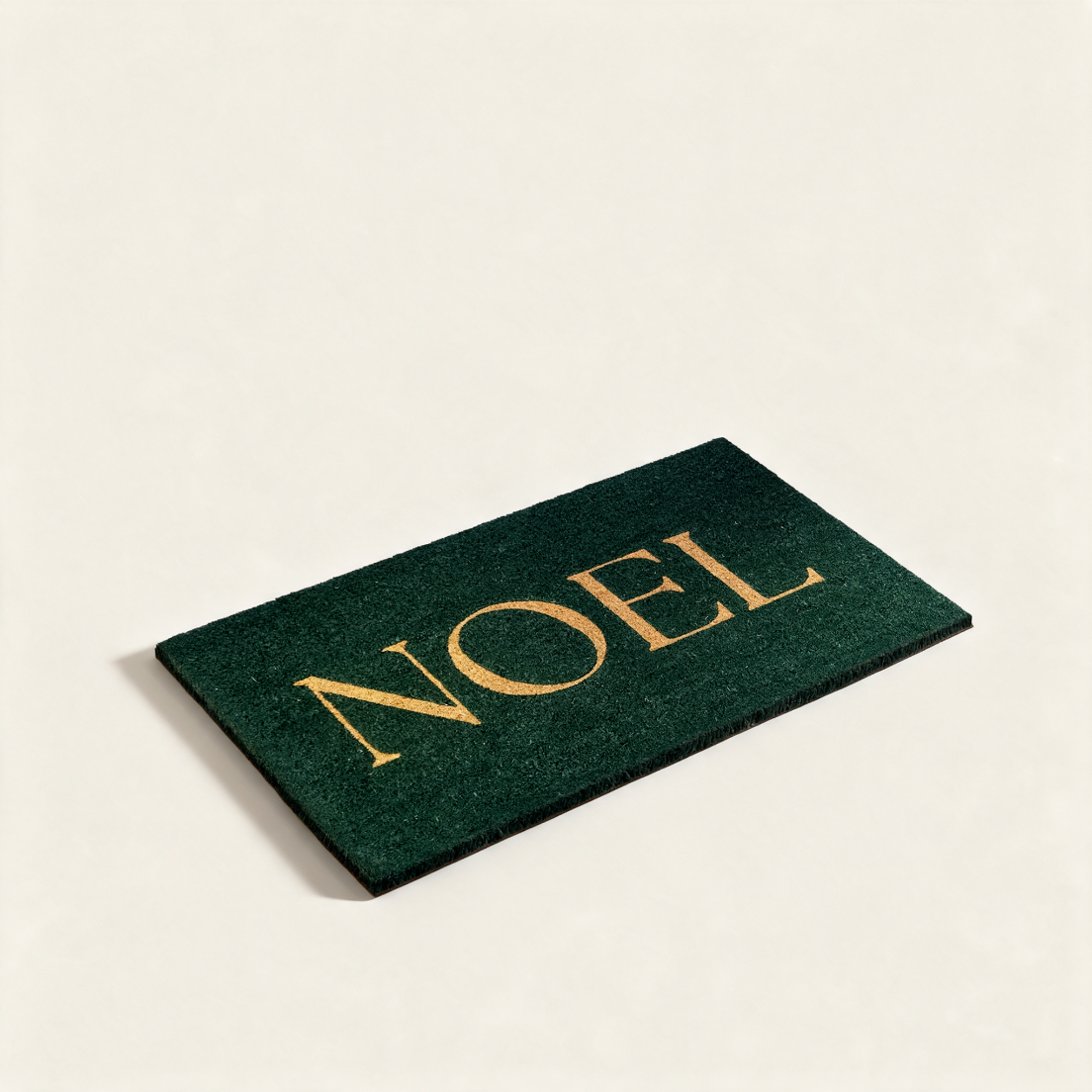 Coir Noel Door Mat