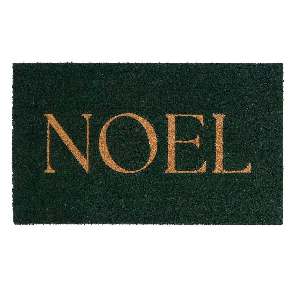 Coir Noel Door Mat