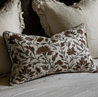 Thea Brown Print Cushion Cover
