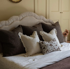 Thea Brown Print Cushion Cover