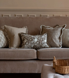 Sadie Brown Print Cushion Cover