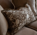 Sadie Brown Print Cushion Cover