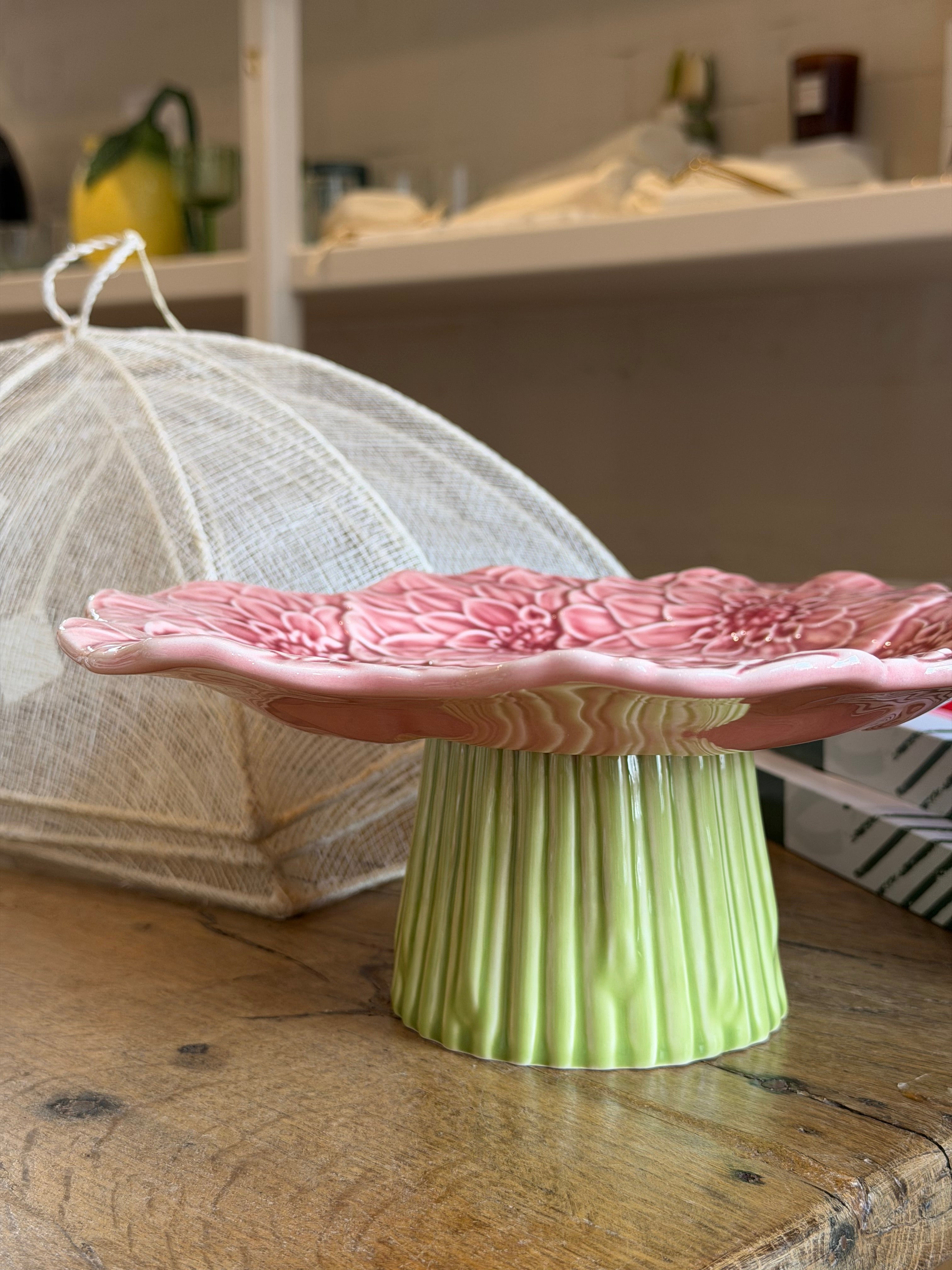 Small Cake Stand Maria Flora - Bordallo Pinheiro