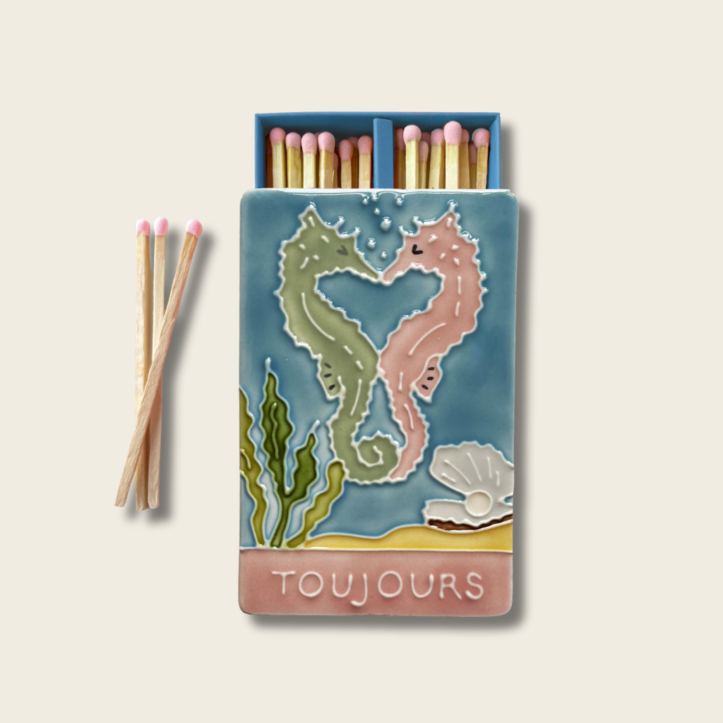 Ceramic Match Box - Toujours