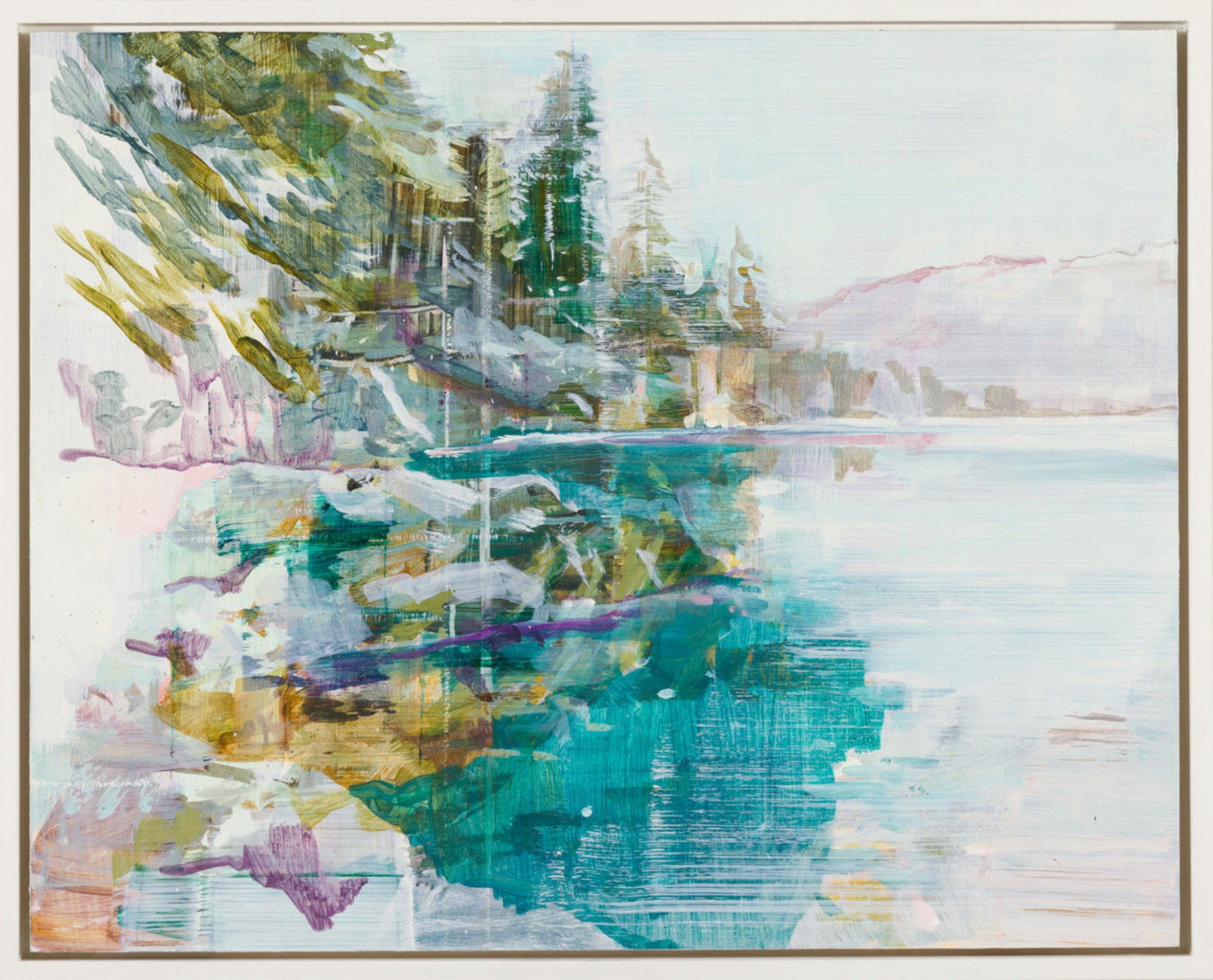 Water's Edge, Oil on Canvas - Katherine Le Hardy