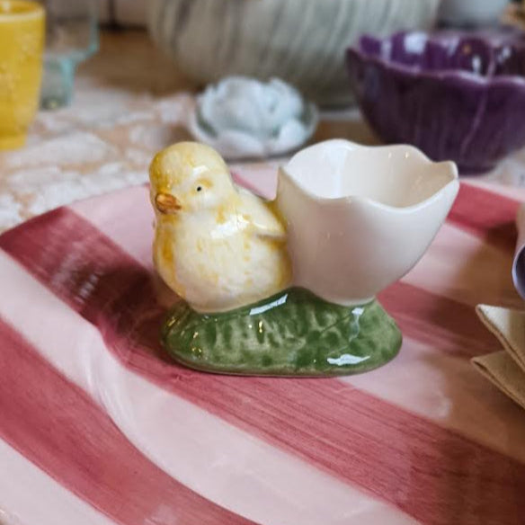 Chick and Egg Ceramic Egg cup
