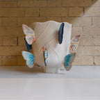 Cloudy Butterflies Decorative Vase - Bordallo