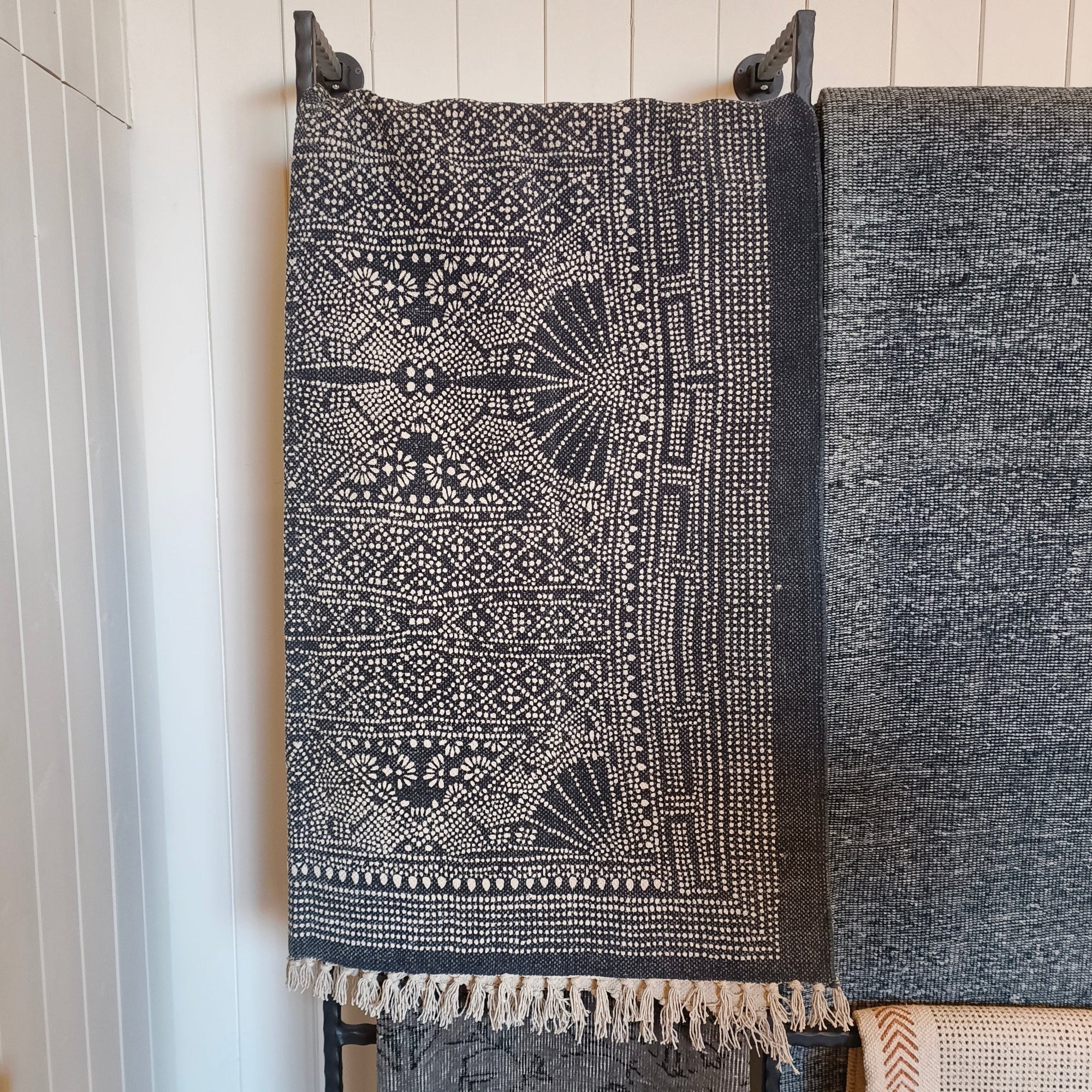 Handmade Tribal Block Printed Area Rug