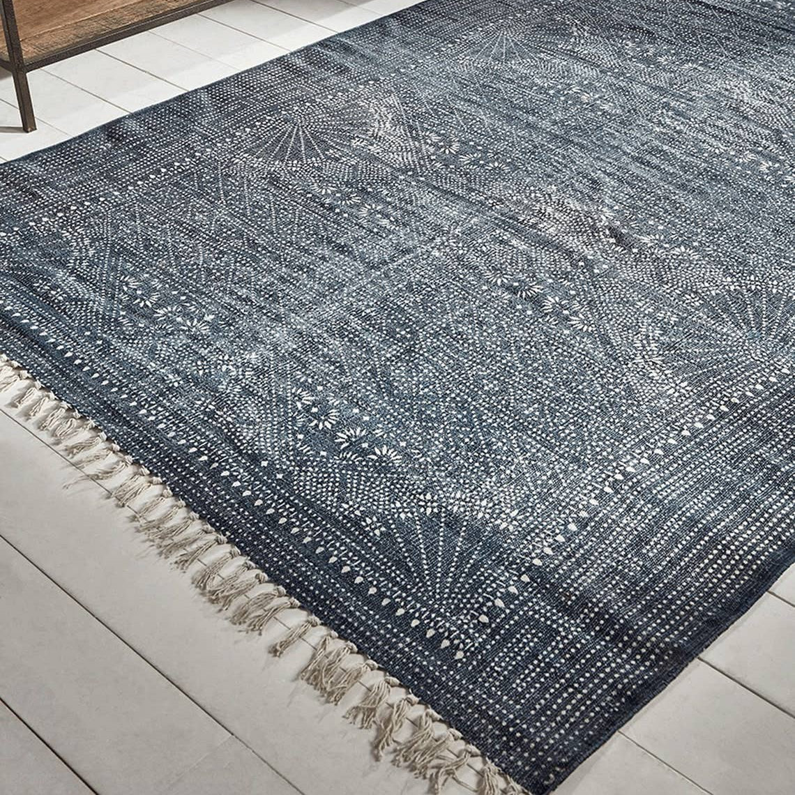 Handmade Tribal Block Printed Area Rug