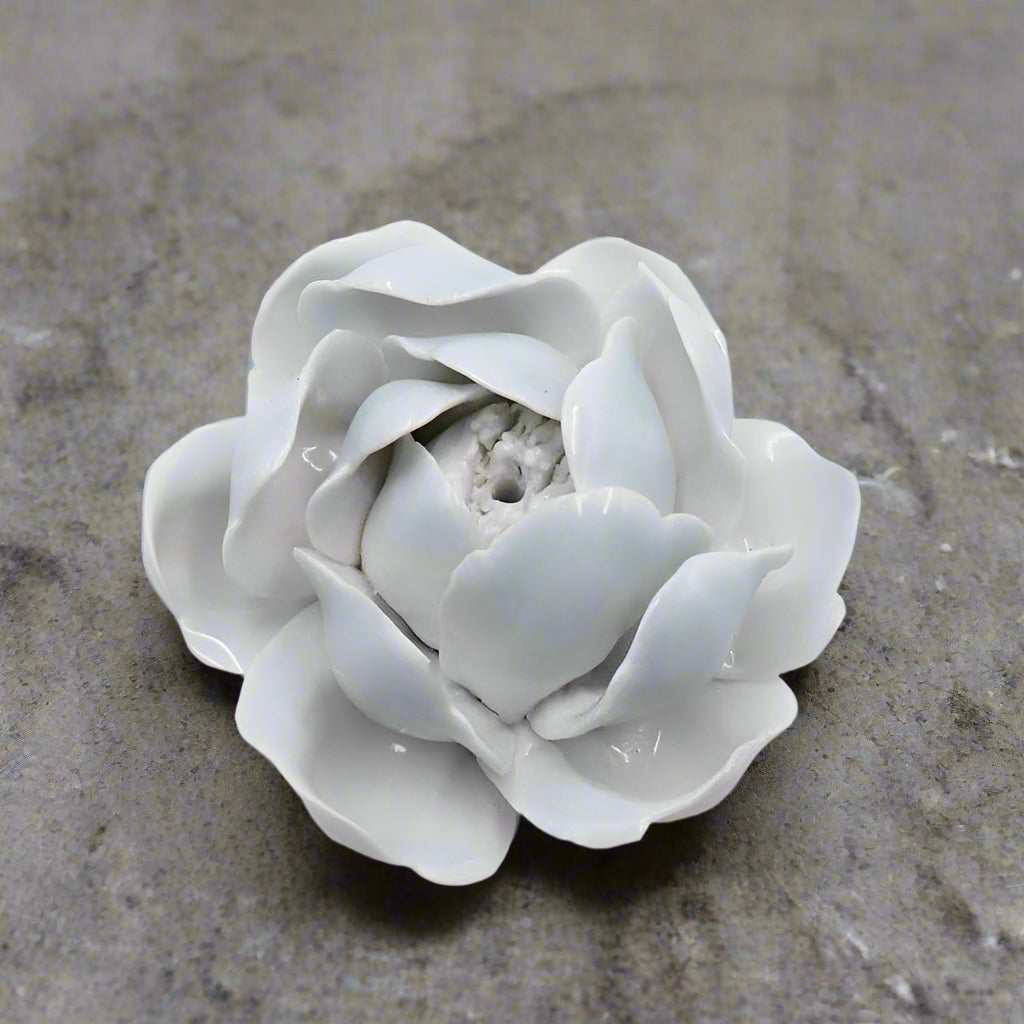 Ceramic Lotus Incense Holder